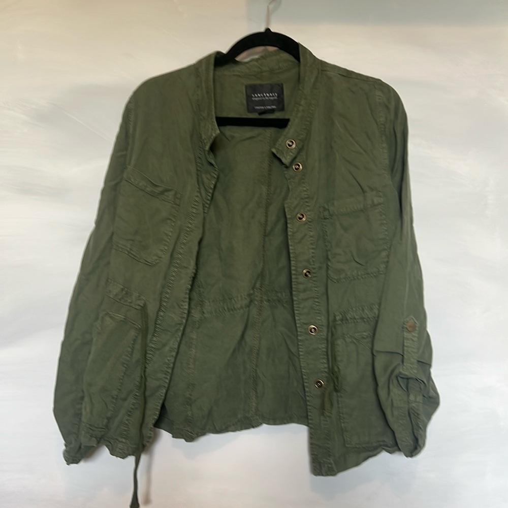 Sanctuary by Anthropologie tie safari jacket